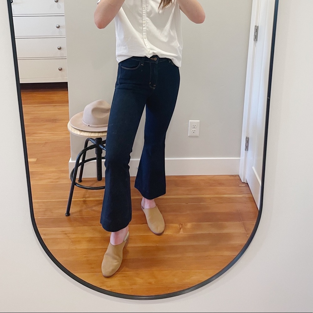 J Brand The Doll Indigo Flare Jeans, fit small!